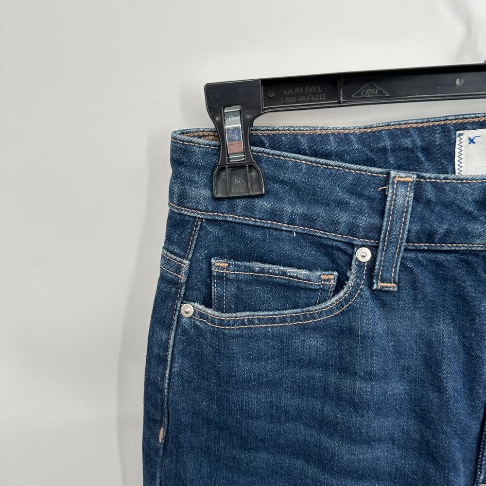 PAIGE DENIM NWT Leenah Wide Leg Ankle Jean in Gracie Lou // 00 - Picture 8 of 13
